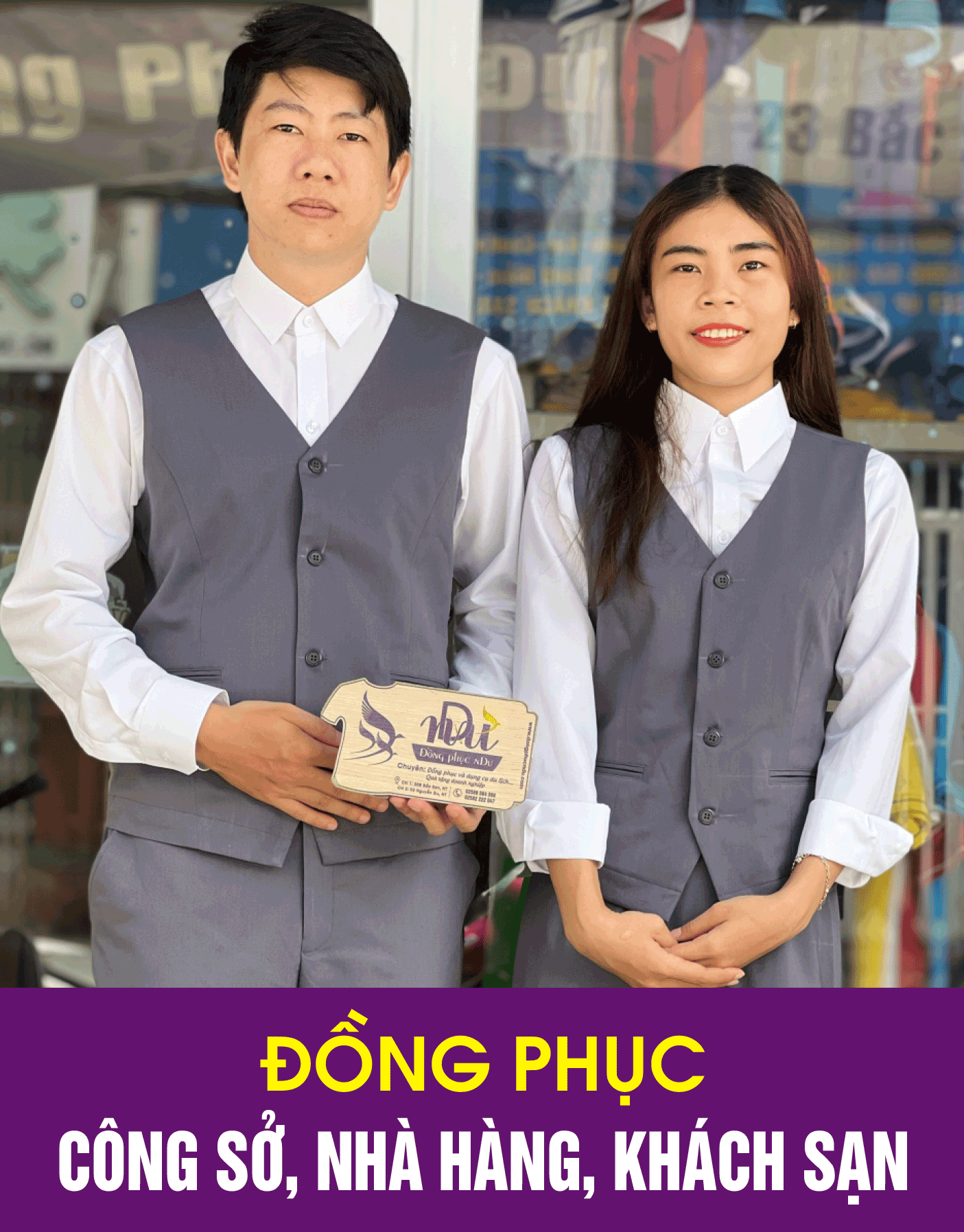 ĐỒNG PHỤC CÔNG SỞ, NHÀ HÀNG, KHÁCH SẠN, RESORT